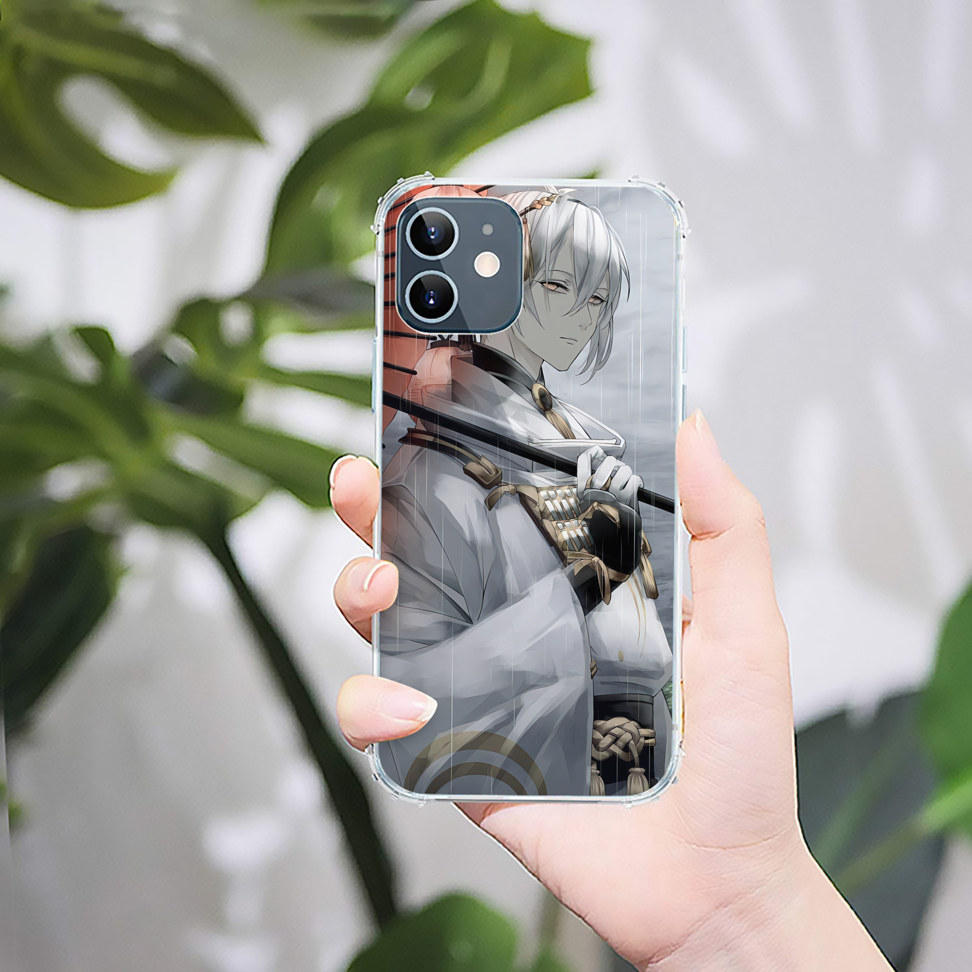 （画像用） 刀剣乱舞 Touken Ranbu 【iPhone 12シリーズ対応】透明スマホケース（クリアソフトケース）